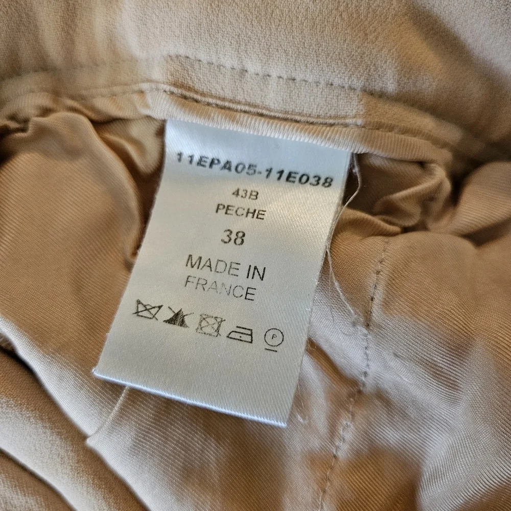 Chloé Trouser Size 38 (French) Color Peach - Picture 6 of 10